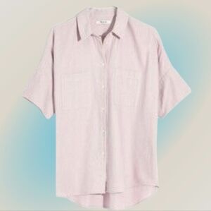 Madewell Oversized Ex-Boyfriend Button-Up Shirt